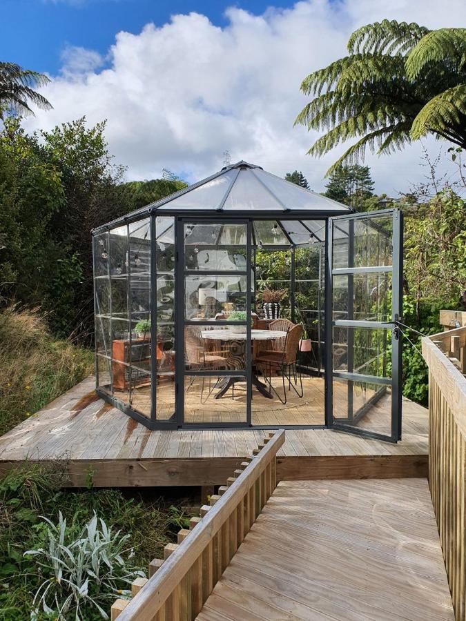 Tiny House With Greenhouse Dining Lower Hutt Ngoại thất bức ảnh