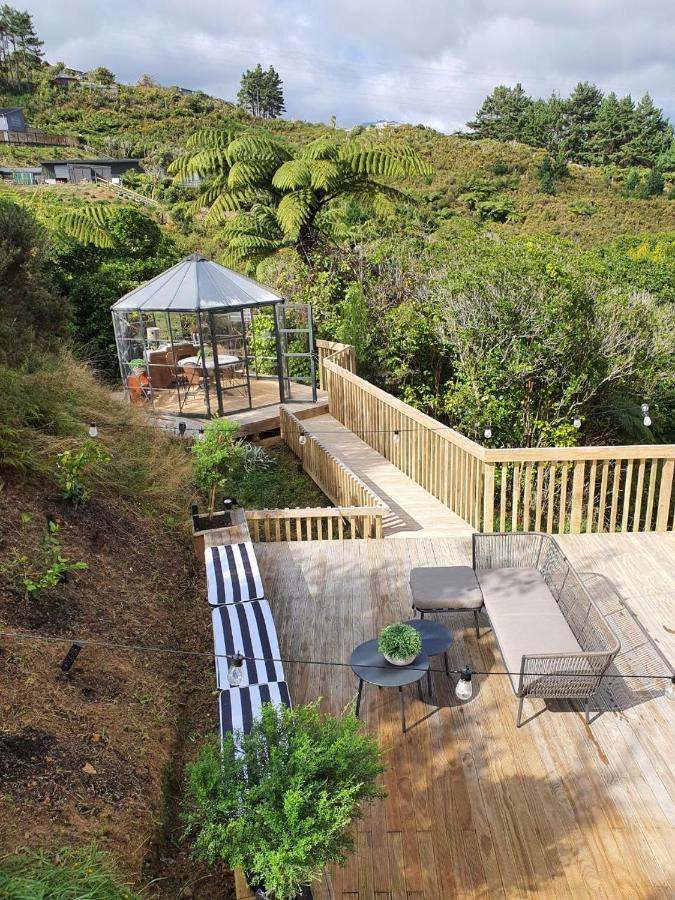 Tiny House With Greenhouse Dining Lower Hutt Ngoại thất bức ảnh
